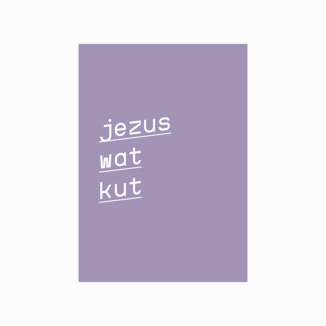 Jezus wat kut